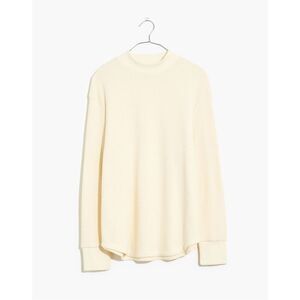 Madewell waffle neck sweater